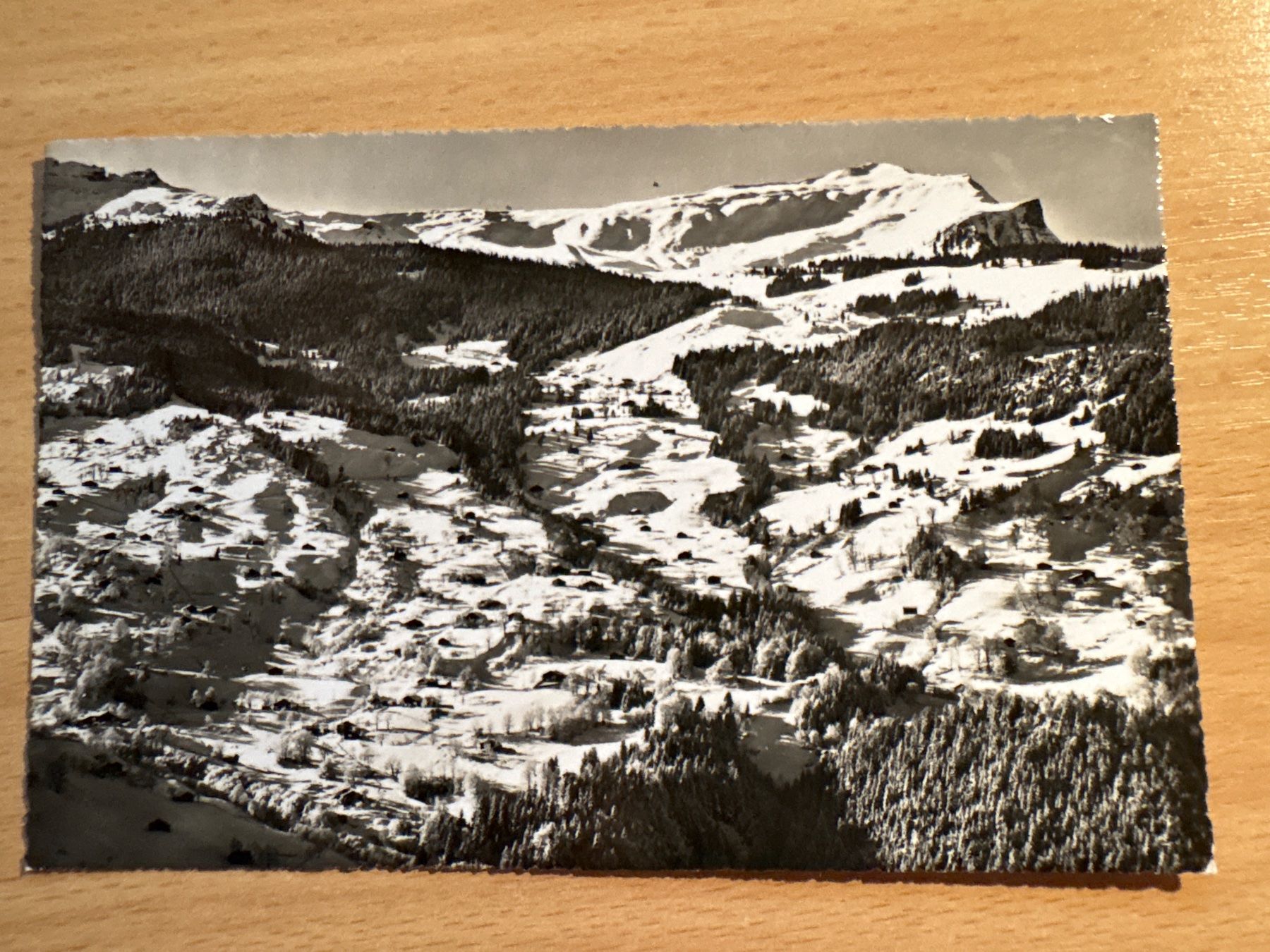 Cartoline postali: Alte Ansichtskarte Grindelwald Itramen mit Männlichen – Usato da Ibach venduto da lisch3
