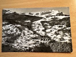 Alte Ansichtskarte Grindelwald Itramen mit Männlichen
