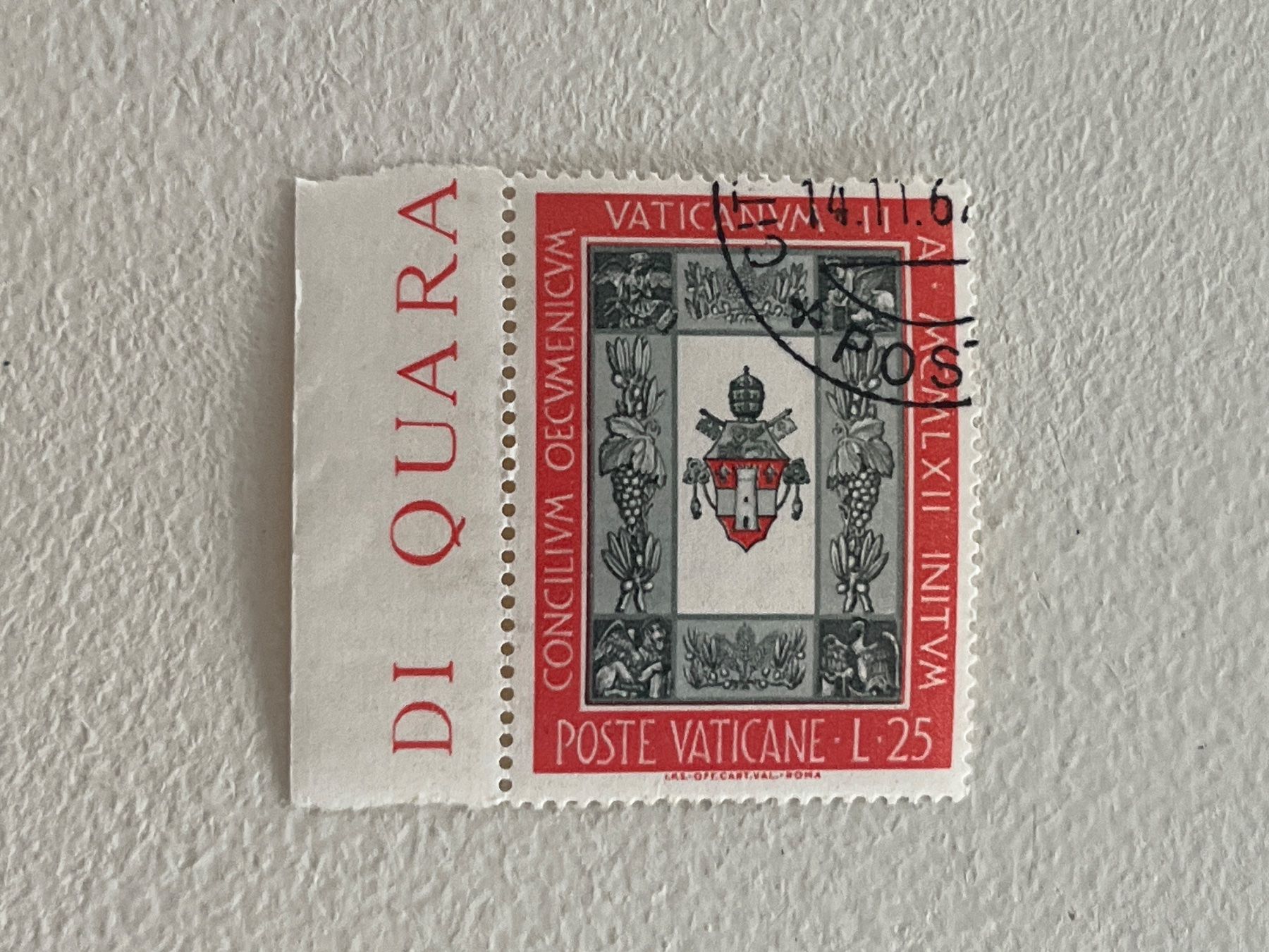 Tutti i francobolli: Briefmarke: Città del Vaticano – Usato da Chiasso venduto da AzenYa