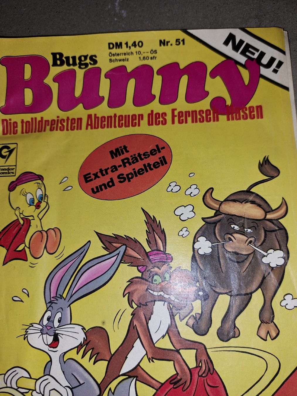 Fumetti: Bugs Bunny Comic-Sammlung, 2 Stk Sammlerstücke  – Usato da Kölliken venduto da Upcycling-by-Mc-TAM 1