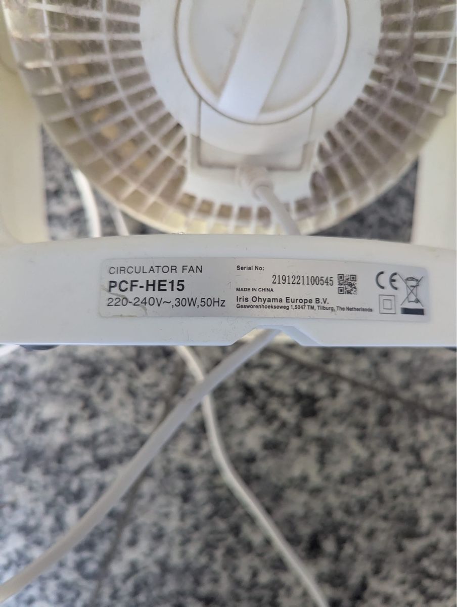 Ventilatori: Ventilator/Circulator/Fan PCF-HE15 White – Usato da Zürich venduto da rosyyy 1