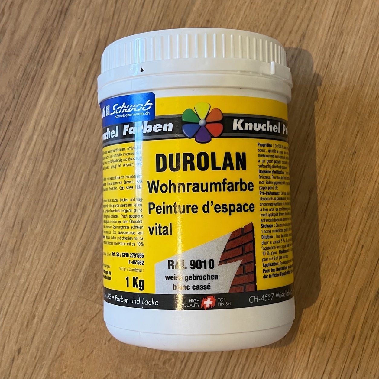 Colori: Paint, RAL 9010 – Nuovo e nell'imballaggio originale da Zürich venduto da art_b5qd