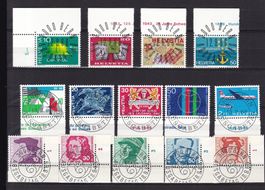 CH Briefmarken Lot "ET-Vollstempel" ab 1968