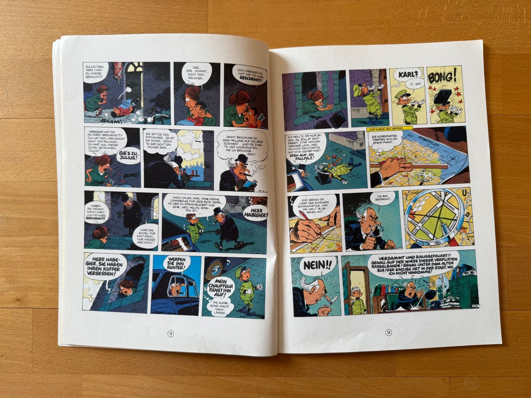 Fumetti: Die Rasselbande  DIE  PERLE  DES  ORIENTS  COMIC 1.AUFL.1989 – Usato da Subingen venduto da ArtBead 4