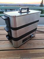 WMF Küchenminis Dampfgarer 900W Edelstahl 2 Etagen