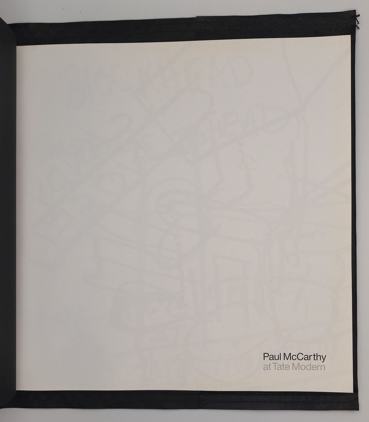 Libri: ARTISTS BOOKS - PAUL MCCARTHY – Usato da Goldach venduto da Gaip 7