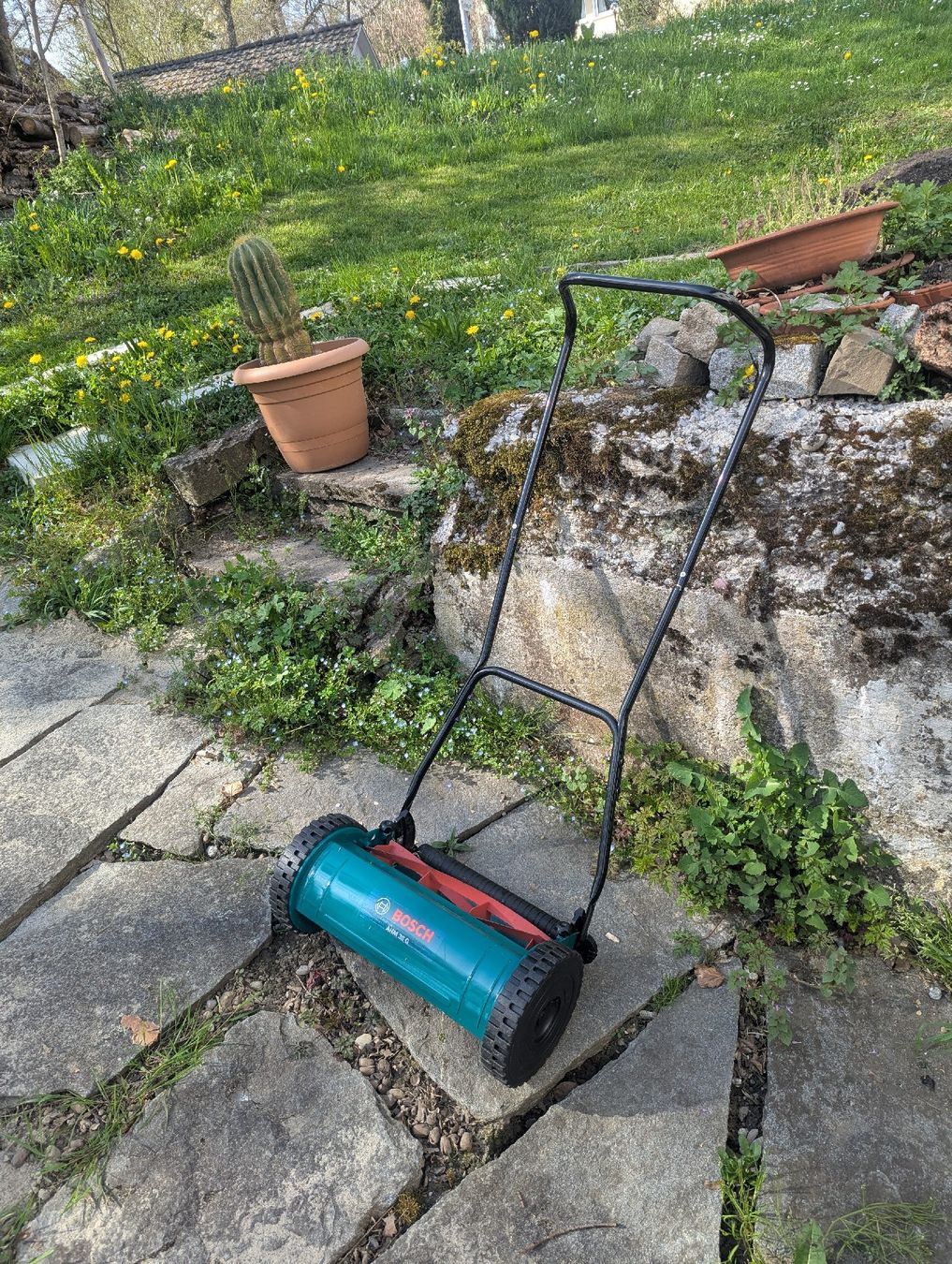 Bosch Rasenmäher: Handrasenmäher Bosch AHM 38 G – Gebraucht aus Hofstetten ZH von Raiona 1