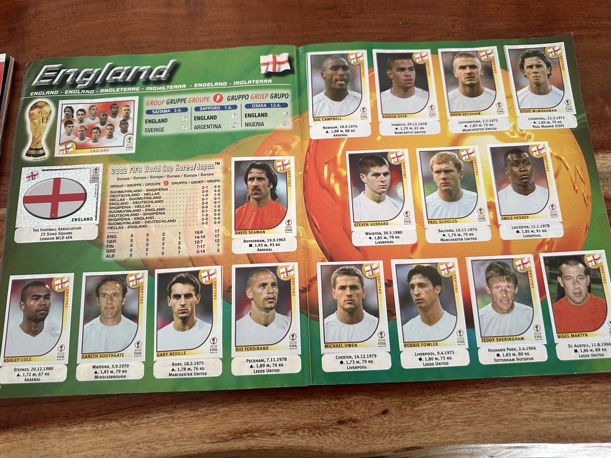 Panini Alben: Panini Album WM 2002  – Gebraucht aus Zürich von Kareljan 9