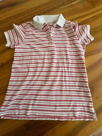 Uniqlo mega Poloshirt Streifen Rot Weiss Gr S wie NEU