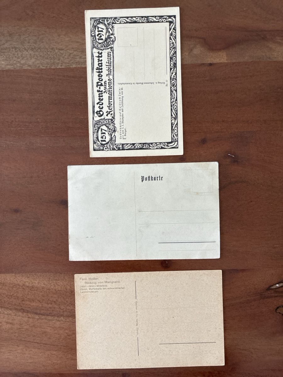Cartoline postali: 6 Ansichtskarten Schweiz  – Usato da Oftringen venduto da Cla.vD.74 3