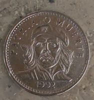 Sammlermünze: 3 Pesos von Kuba, Che Guevara 1992 - Rarität!
