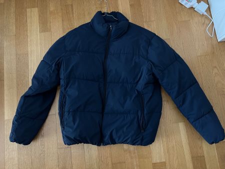 Winterjacke Dunkelblau Puffer Zara Gr.L