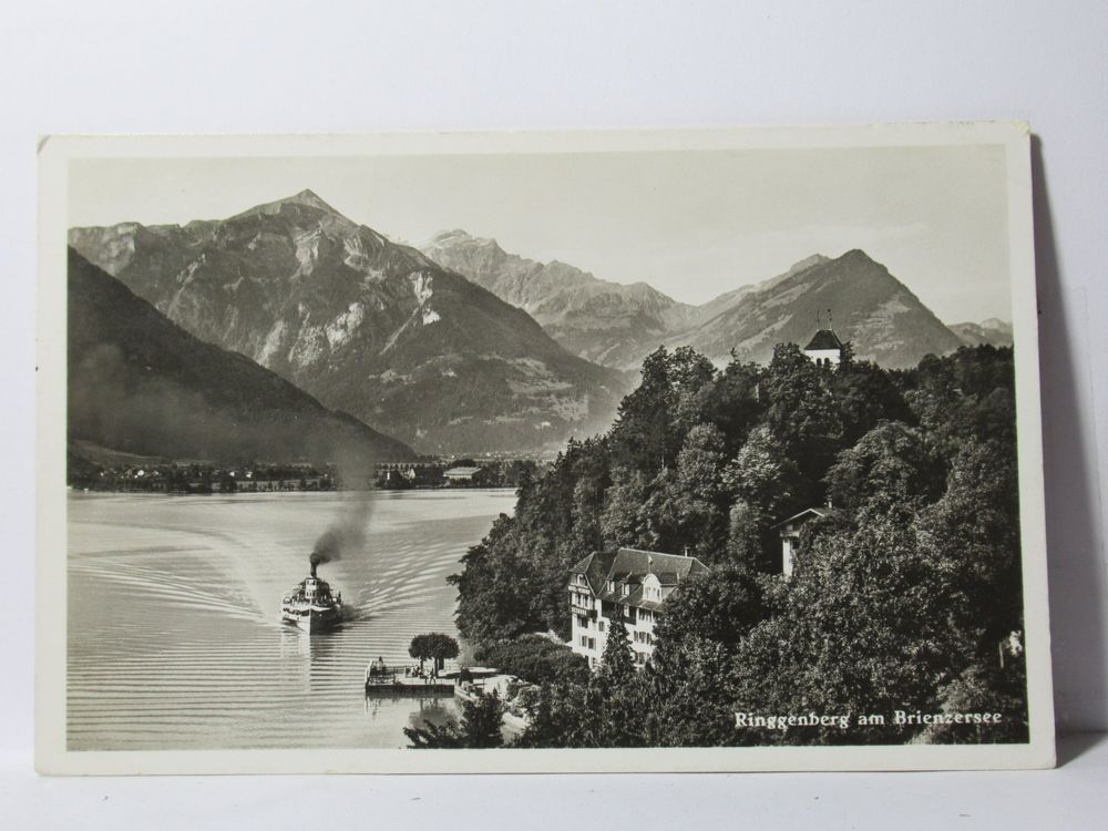 Ringgenberg am Brienzersee Dampfschiff 1938 | Kaufen auf Ricardo