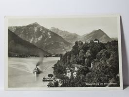 Ringgenberg am Brienzersee  Dampfschiff 1938