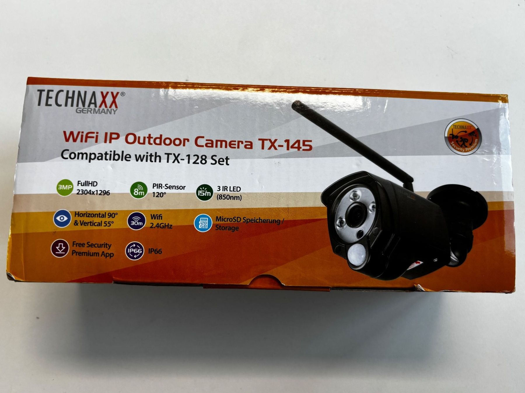 Technaxx Camcorder: TECHNAXX WiFi IP Outdoor Camera TX-145 Neu – Neu und originalverpackt aus Frauenfeld von Staatsanwaltschaft
