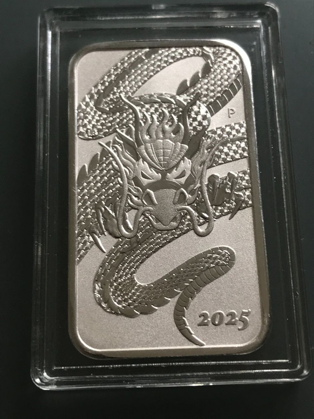 Metalli preziosi: 1 Unze Silberbarren - Rectangular Dragon 2025, Gekapselt – Nuovo (secondo la descrizione) da Obergösgen venduto da Prokofiev 6