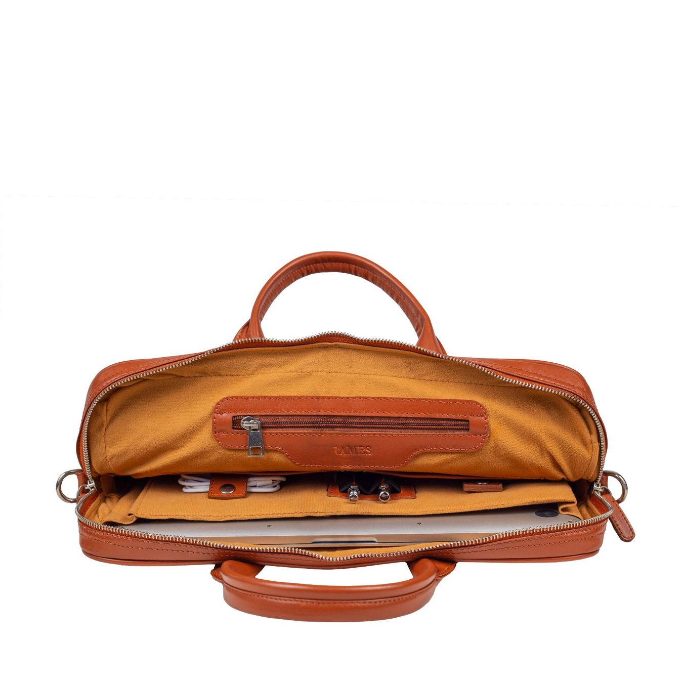 Koffer & Taschen: Leder Laptoptasche 50% Reduziert Toffee Braun – Neu und originalverpackt aus Thalwil von munram 1