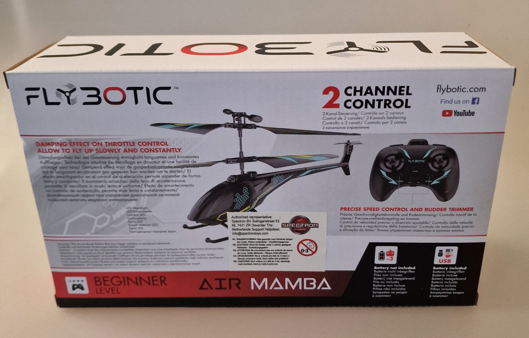 Modellismo RC: Flybotic Air Mamba Helikopter RC Neu – Nuovo e nell'imballaggio originale da Oberuzwil venduto da aseinkaufswelt 1