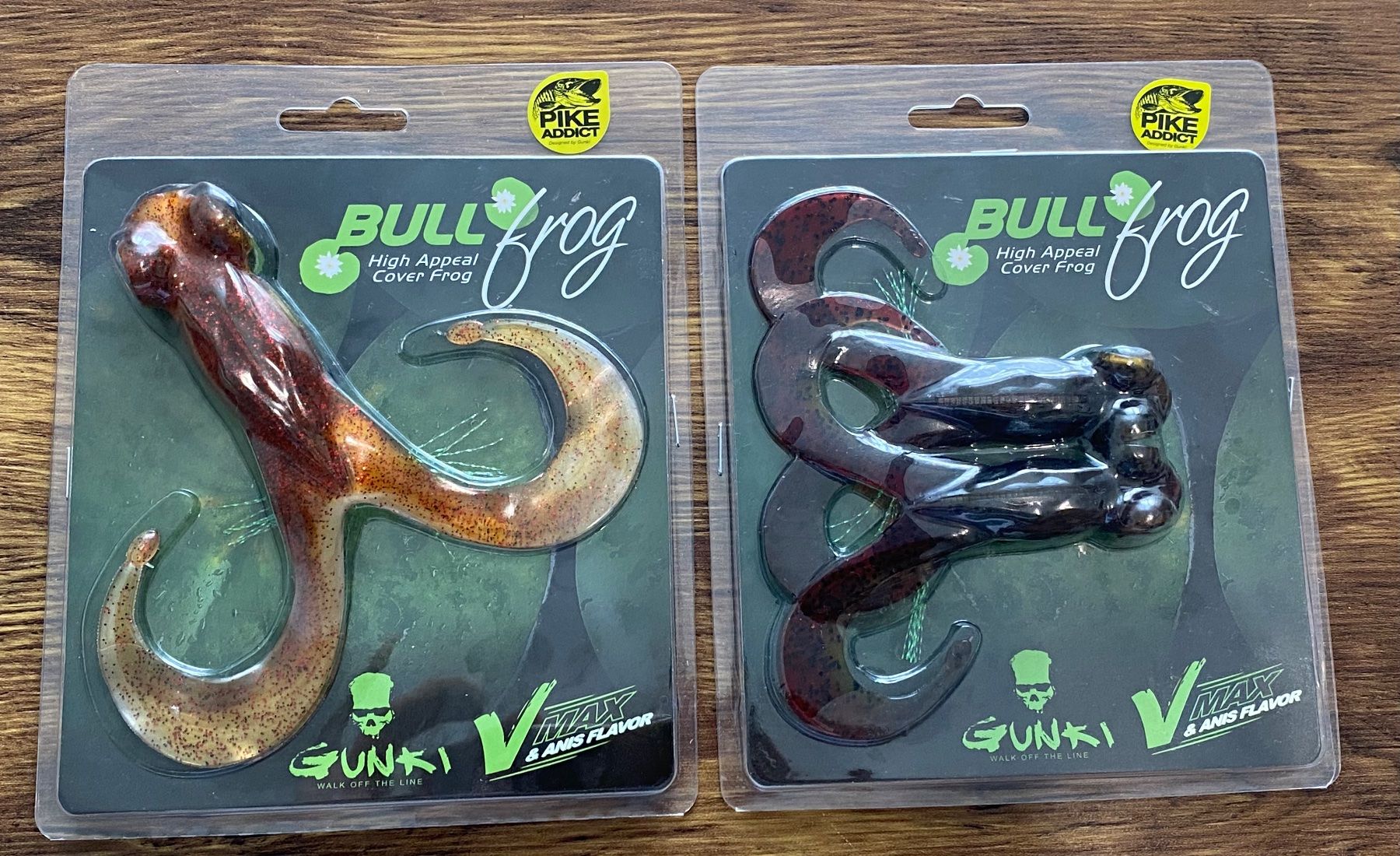 Köder: Gunki Bullfrog Set – Neu und originalverpackt aus Widnau von Fishingtackle_Oggy