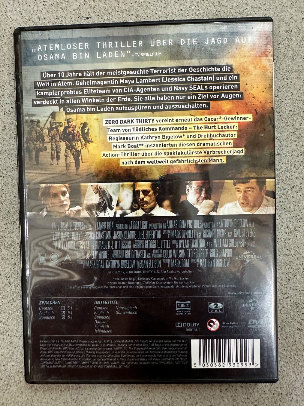 Tutti i DVDs: DVD - Zero Dark Thirty – Usato da Zürich venduto da chemostat 1