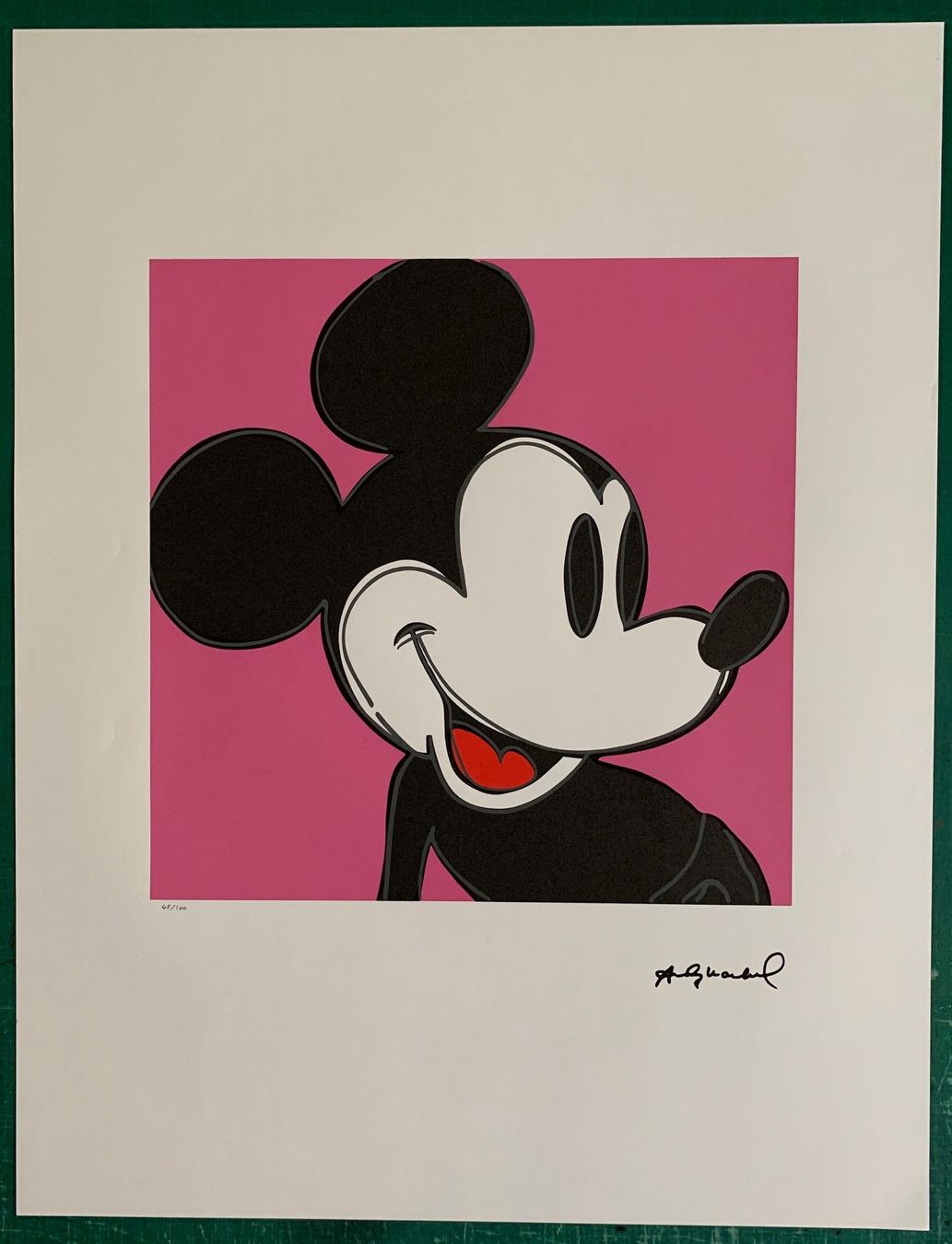 Foto & Immagini: Andy Warhol - Mickey Mouse 45/100 – Nuovo e nell'imballaggio originale da Adligenswil venduto da O_D_E_O_N 1