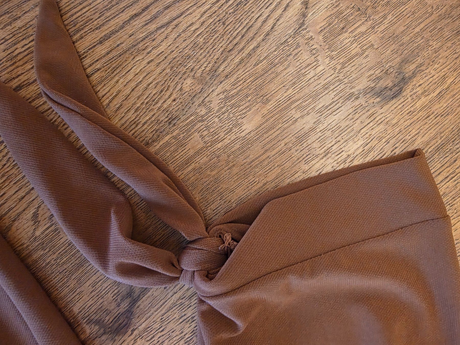 Camicette: Trendige -Bluse in Caramel – Usato da Basel venduto da sci_67ms 7