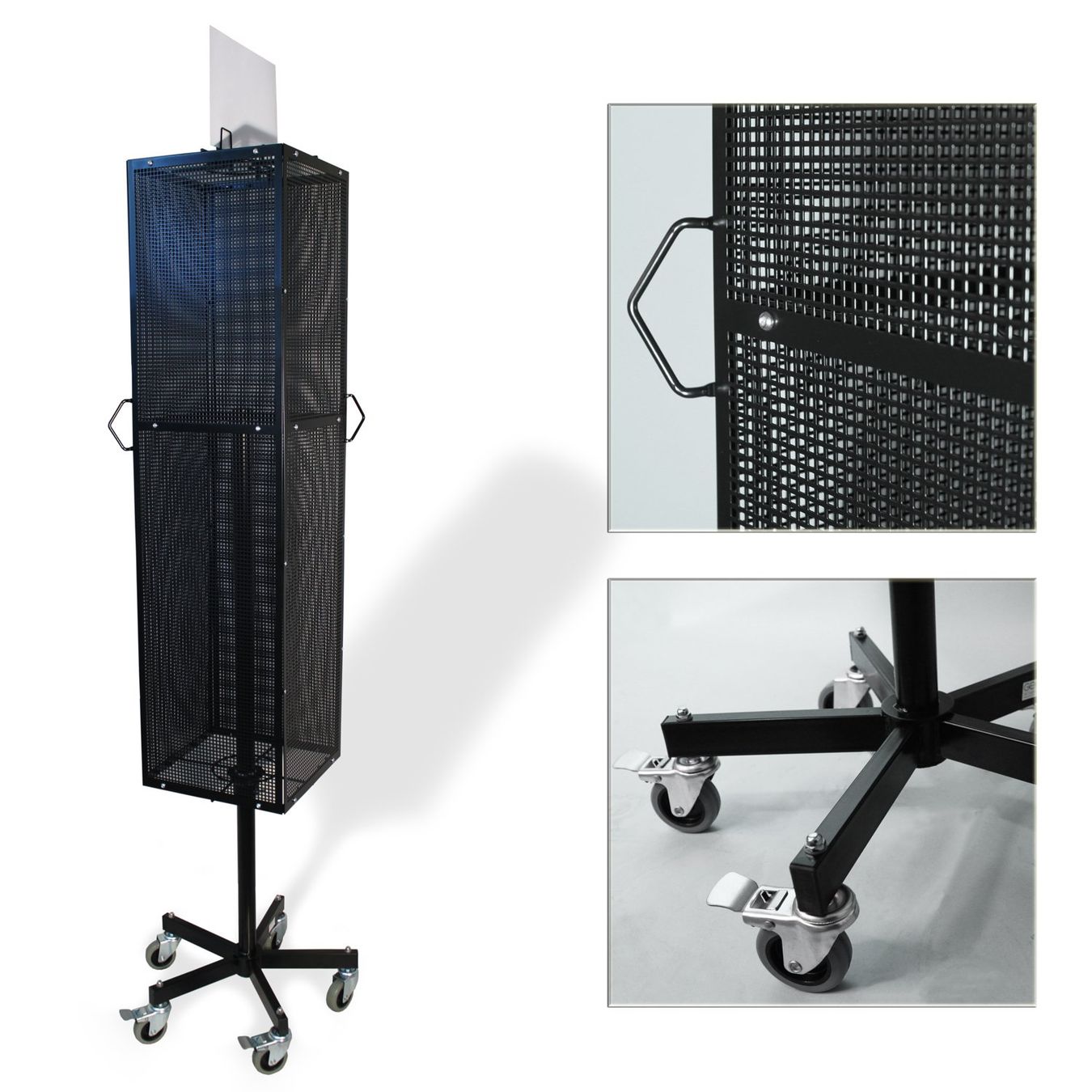 Altro in Decorazioni & Accessori: Lochplattenständer mit 4 Lochplatten, schwarz – Nuovo e nell'imballaggio originale da Baar venduto da GERSO