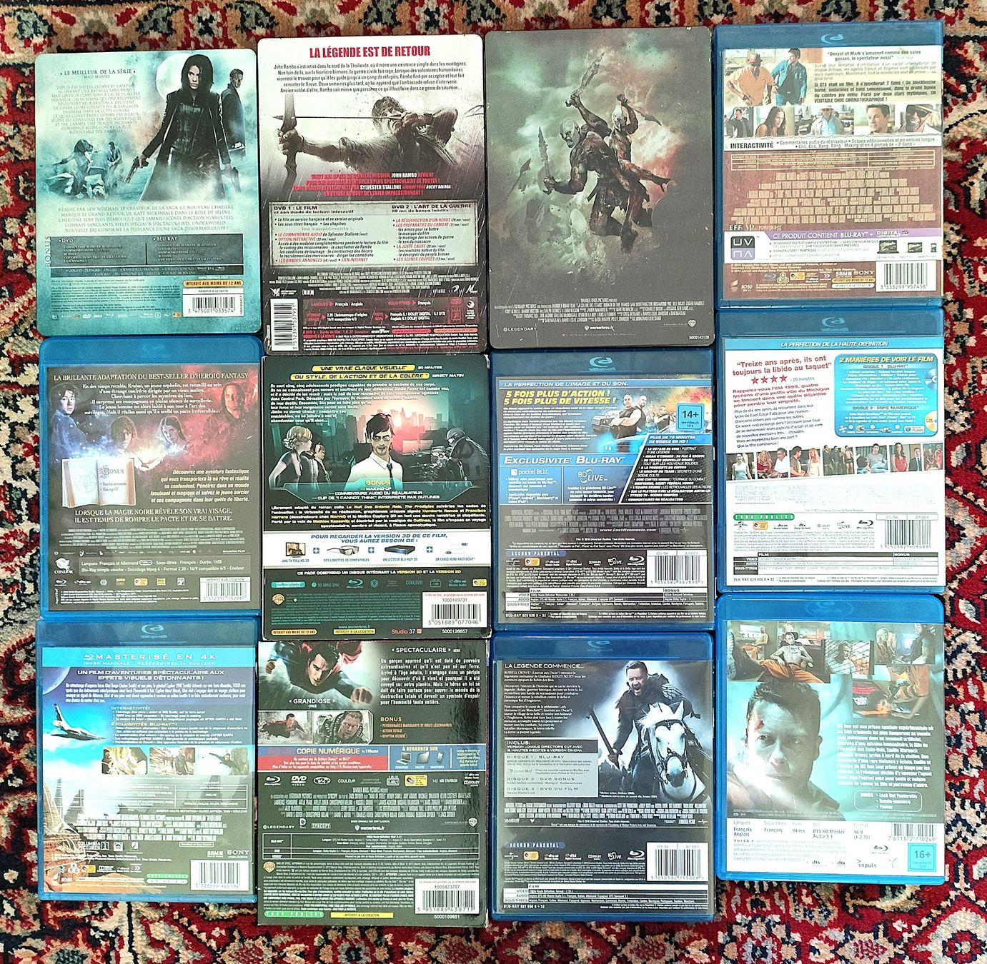 Tutti i DVDs: Konvolut 24 Blu-rays Lot 24 Blu-Ray differentes Complicate – Usato da Grandson venduto da proekt 1