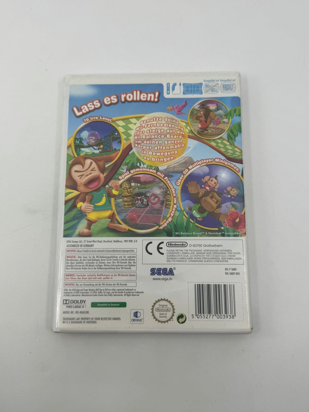 Giochi: Super Monkey Ball Step & Roll (Wii) – Usato da Herisau venduto da Seyashop1 2