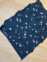 Stoff petrol gemustert Atelier Brunette
