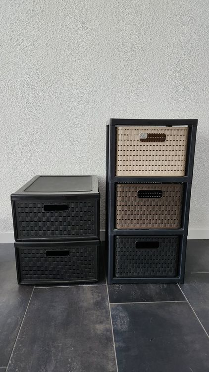 Rotho Schubladen-Set 3 Teile , Kunststoff - Top Zustand! (Gebraucht) in ...