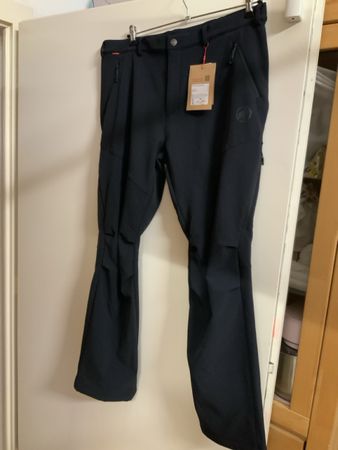 Mammut Winter Hiking SO Hose Herren schwarz Grösse 56 neu