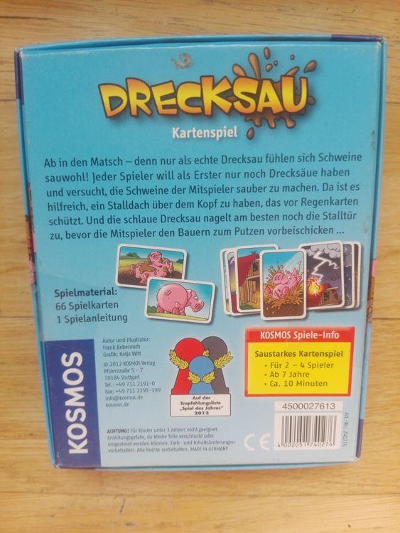 Kosmos - Sauschön Erweiterung für Drecksau Karten