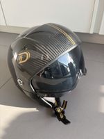 Casque Deneriaz carbone, visière noir taille M/L