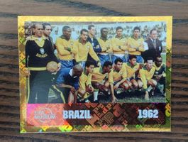 FWC 12 panini wm sticker 26 brazil 1962