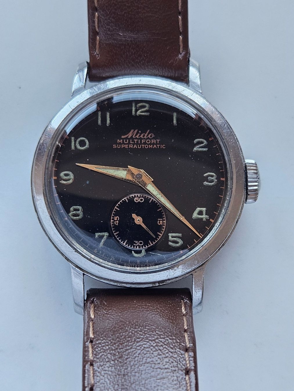 Mido Orologi: 70 Mido Multifort Superautomatic Wunderschön Hammerautomat – Usato da Berikon venduto da mmm21