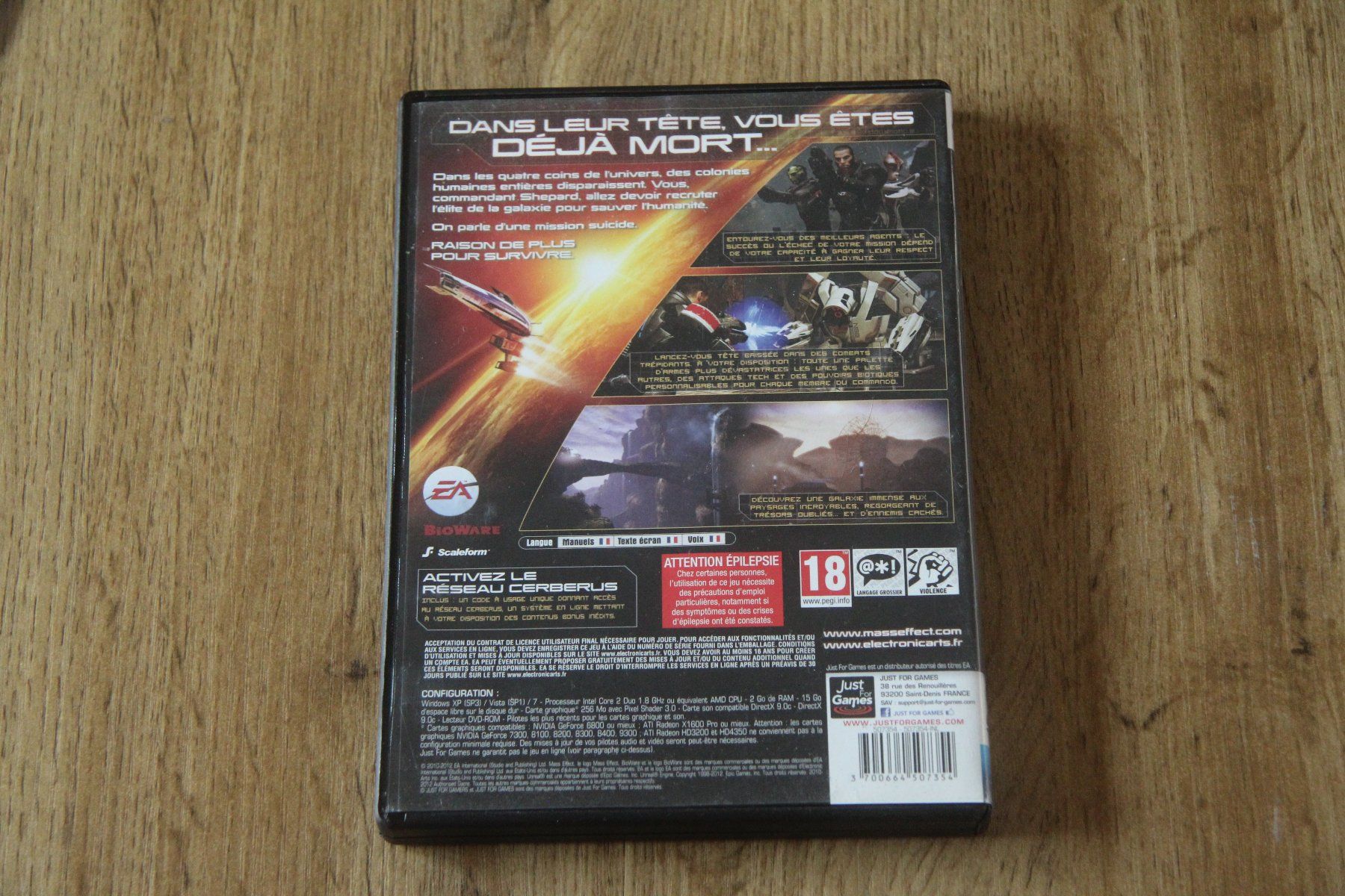 Giochi: Mass Effect 2 - Jeu PC - Science-Fiction - Bon état. – Usato da Veytaux venduto da bogoss 2