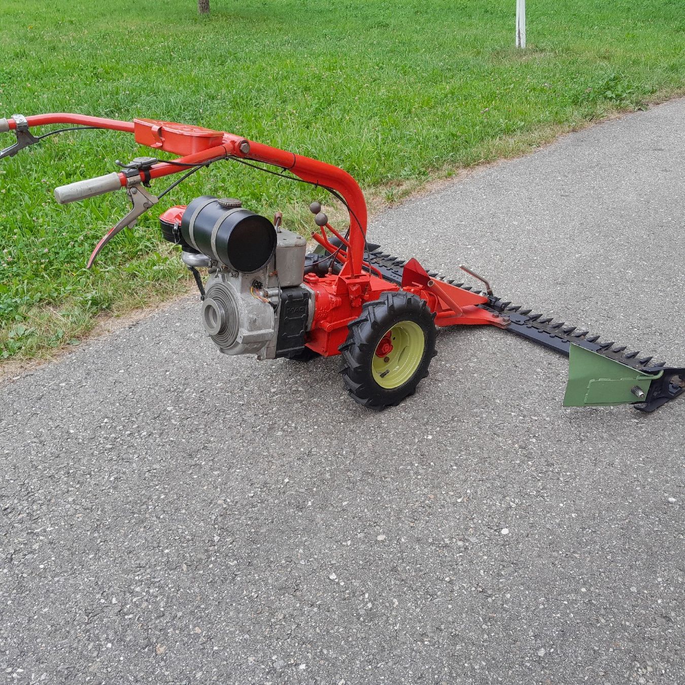 Aebi Tutte le macchine: Motormàher Aebi AM 8 ab Service – Usato da Eggiwil venduto da asegg502 3