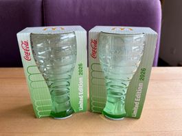 2x Coca-Cola Limited Edition 2026 McDonald’s Gläser