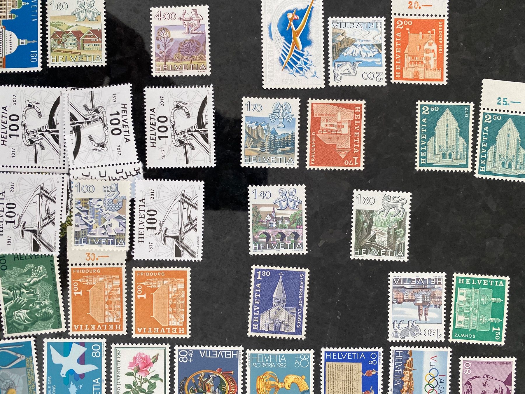 Alle Briefmarken: 102.10Fr Frankaturware Sammlung postfrisch ungestempelt – Neu (gemäss Beschreibung) aus Wil SG von Chefsugus 4