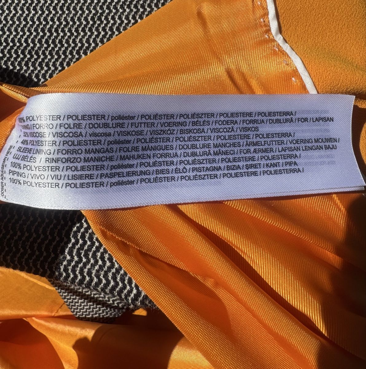Mango Giacche: Blazer Mango orange, gr. M – Usato da Biel/Bienne venduto da 2Cheesecake 4