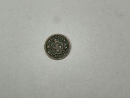 Schweiz 1 Rappen 1853 ( Breite Kreuz) 