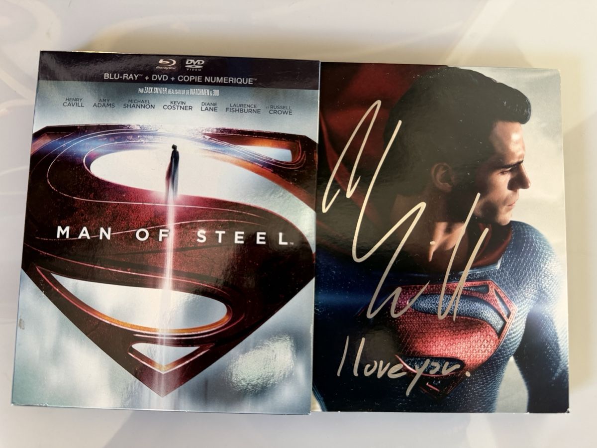 Autographes: Supermann mit Unterschrift !!! – D'occasion à Gipf-Oberfrick par glogeli