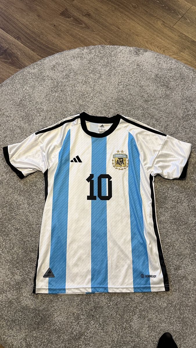 Canottiere & Pantaloni: Argentinien Messi Trikot | L – Usato da Biel/Bienne venduto da Zerim
