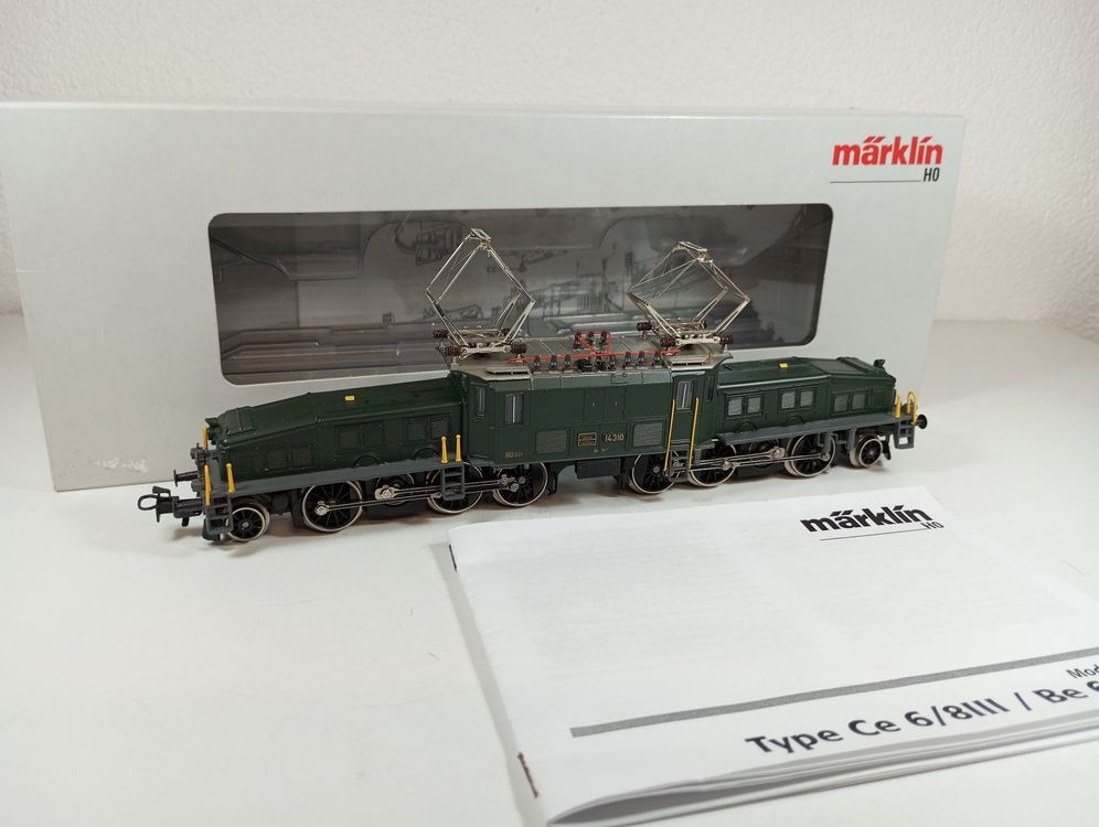 Märklin 36159 – Locomotive Krokodil Ce 6/8 SBB, Échelle HO, Digitale – Neuve