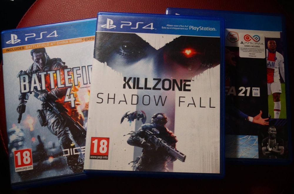PS4 Game Bundle: Battlefield, Killzone, FIFA 21 Top! (Gebraucht) in ...