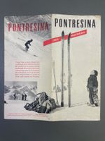 Prospekt Pontresina / Ski Skifahrer Engadin