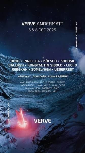 2 VIP Weekend Tickets Verve Andermatt 2025 (Neu (gemäss Beschreibung ...