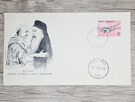 CL05 Enveloppe + Timbre Turquie 1967