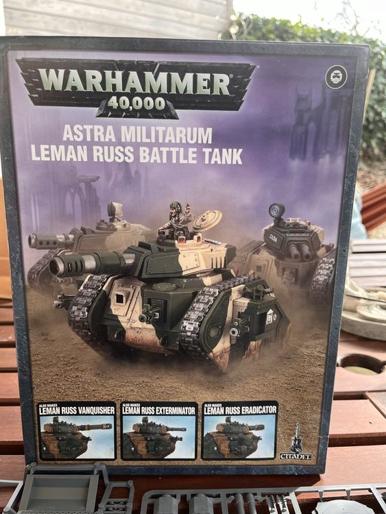 Warhammer 40K Astra Militarum Leman Russ Battle Tank Miniature Kit | Achetez sur